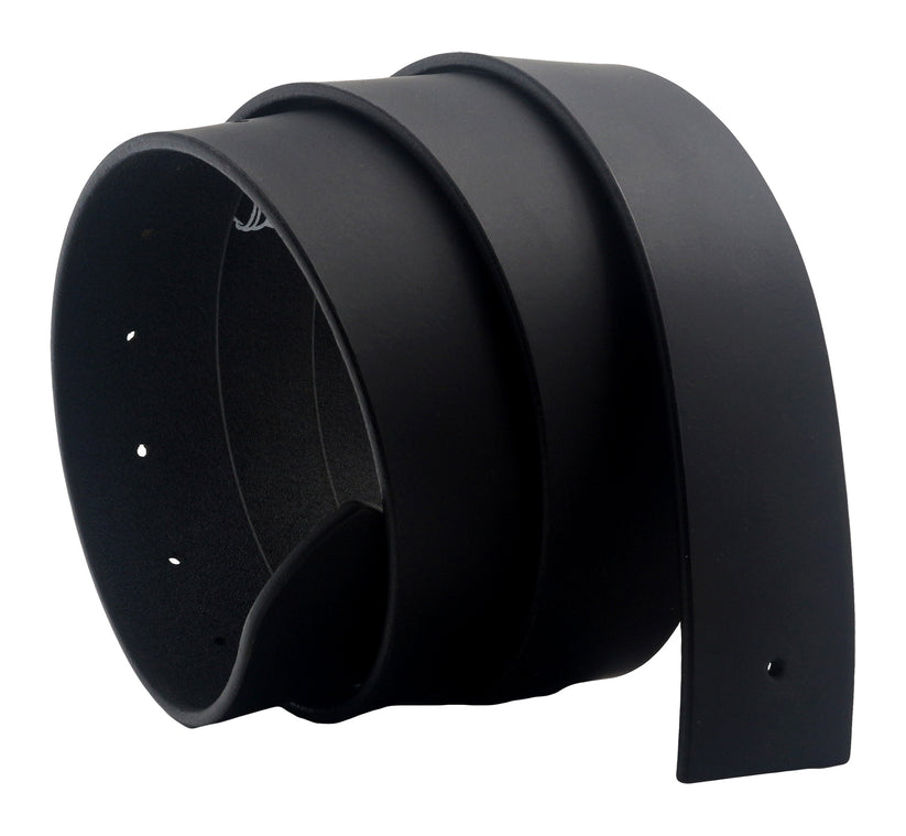 Mens Genuine Leather Belt Strap 38mm Replacement No Buckle Trim - QHA UK