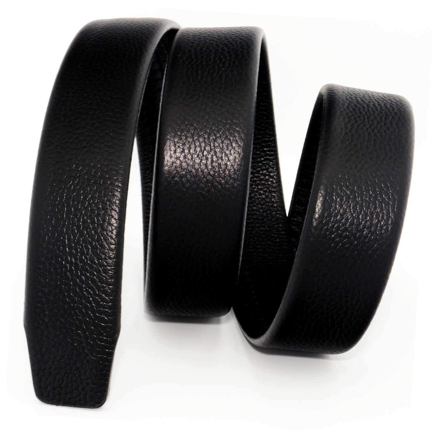 QHA 35mm Full Grain Leather Ratchet Belt Strap Q09 - QHA UK