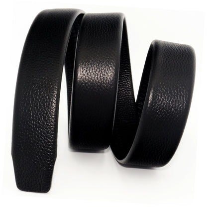 QHA 35mm Full Grain Leather Ratchet Belt Strap Q09 - QHA UK