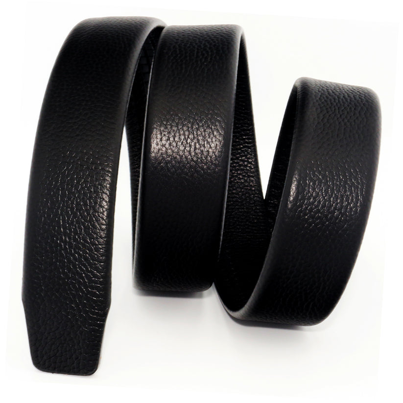 QHA 35mm Full Grain Leather Ratchet Belt Strap Q09 - QHA UK