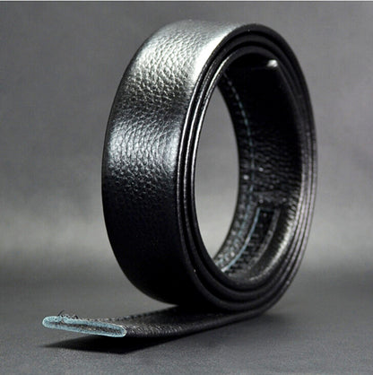 QHA 35mm Full Grain Leather Ratchet Belt Strap Q09 - QHA UK
