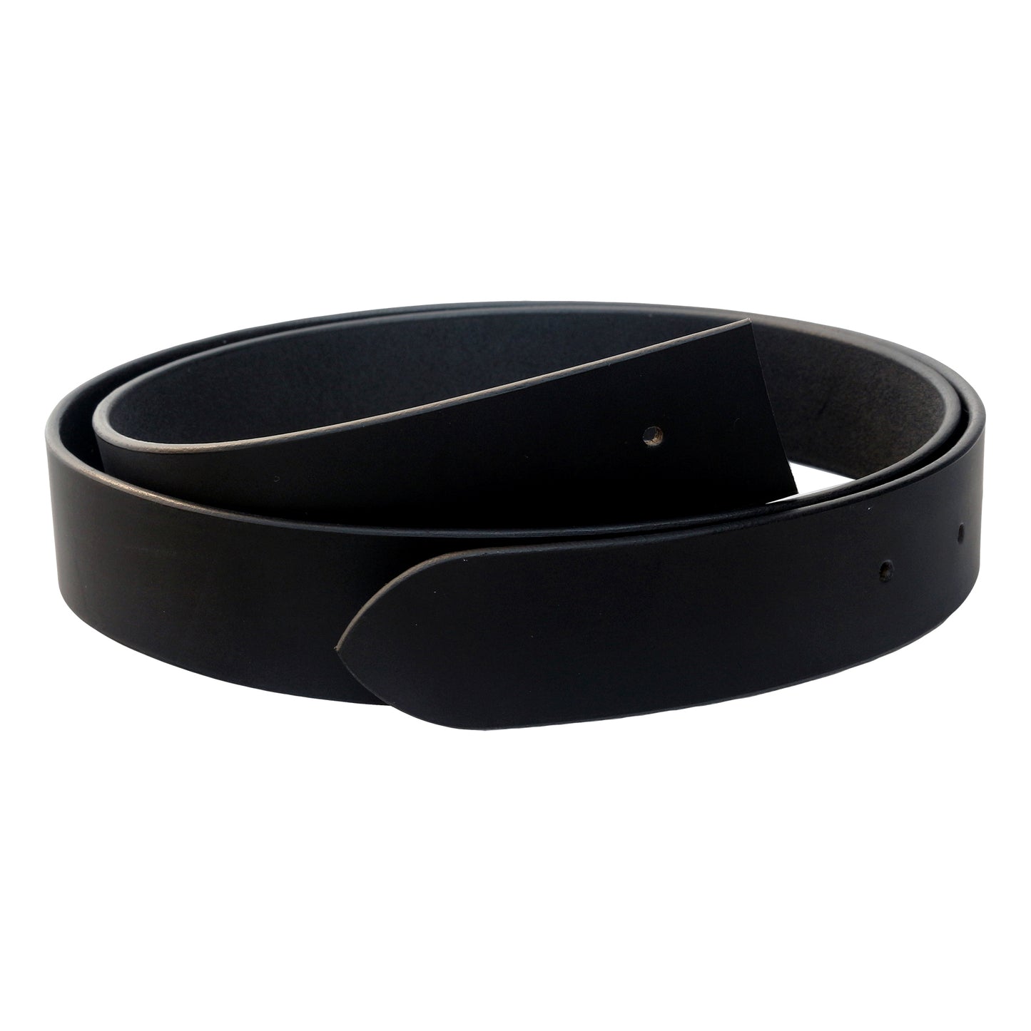 QHA Mens 32mm Real Leather Replacement Belt Strap, No Buckle - QHA UK