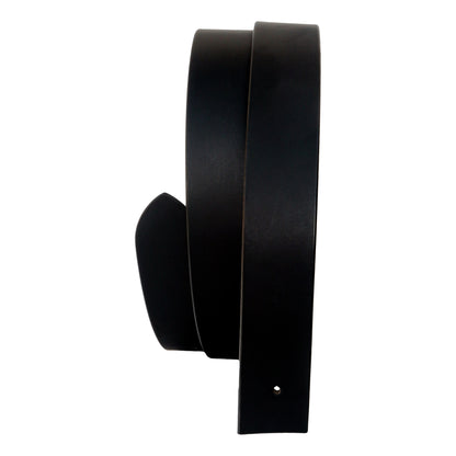 QHA Mens 32mm Real Leather Replacement Belt Strap, No Buckle - QHA UK