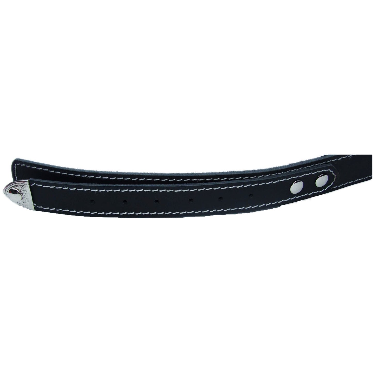 QHA Men's 38mm Top Grain Leather Belt, Western Pin Buckle Set - QHA UK