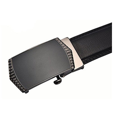 QHA Mens 35mm Split Leather Ratchet Belt, Automatic Q43 - QHA UK