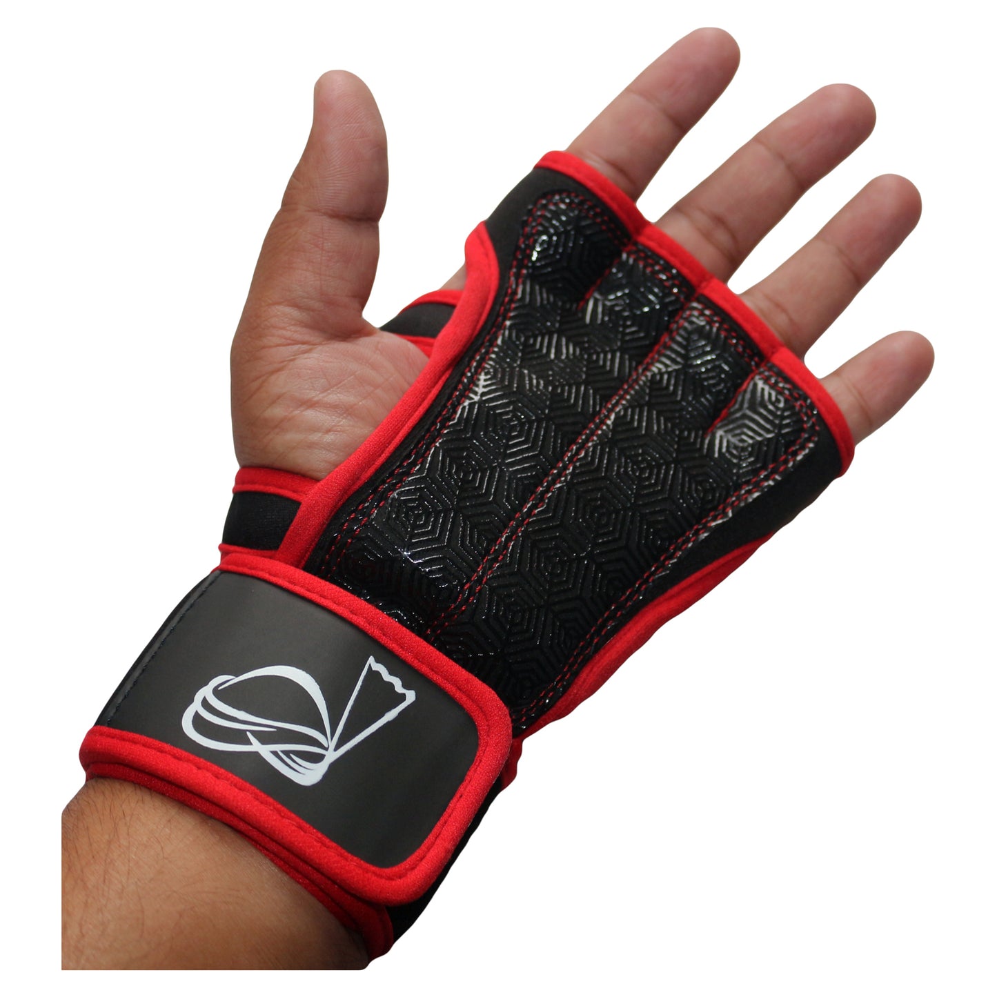 QHA Men's Weight Lifting Gloves, 58cm Wrist Support Q59 - QHA UK