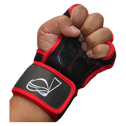 QHA Men's Weight Lifting Gloves, 58cm Wrist Support Q59 - QHA UK