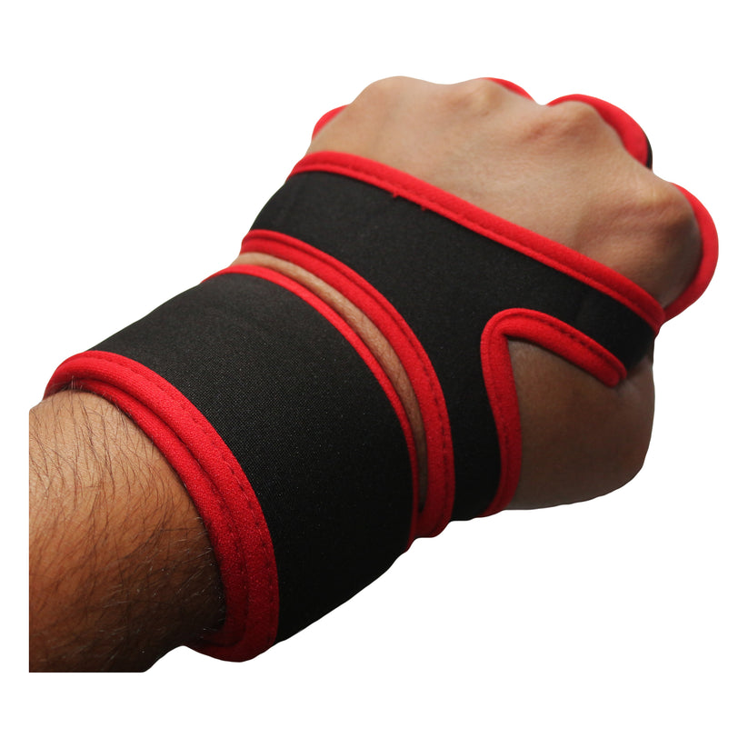QHA Men's Weight Lifting Gloves, 58cm Wrist Support Q59 - QHA UK