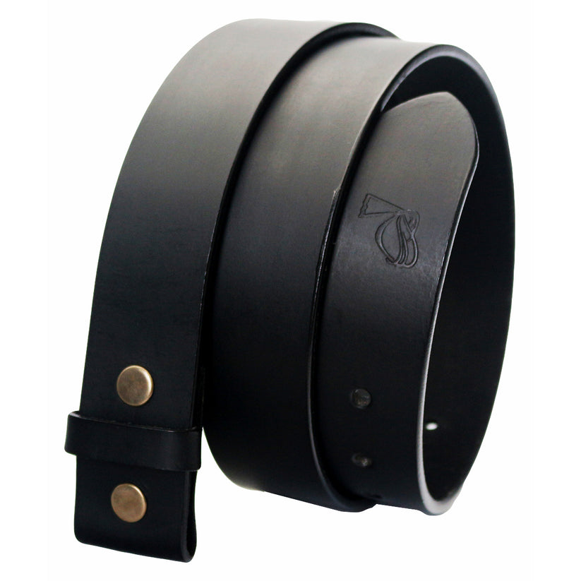 QHA 38mm Unisex Full Grain Leather Belt Strap Q77 - QHA UK