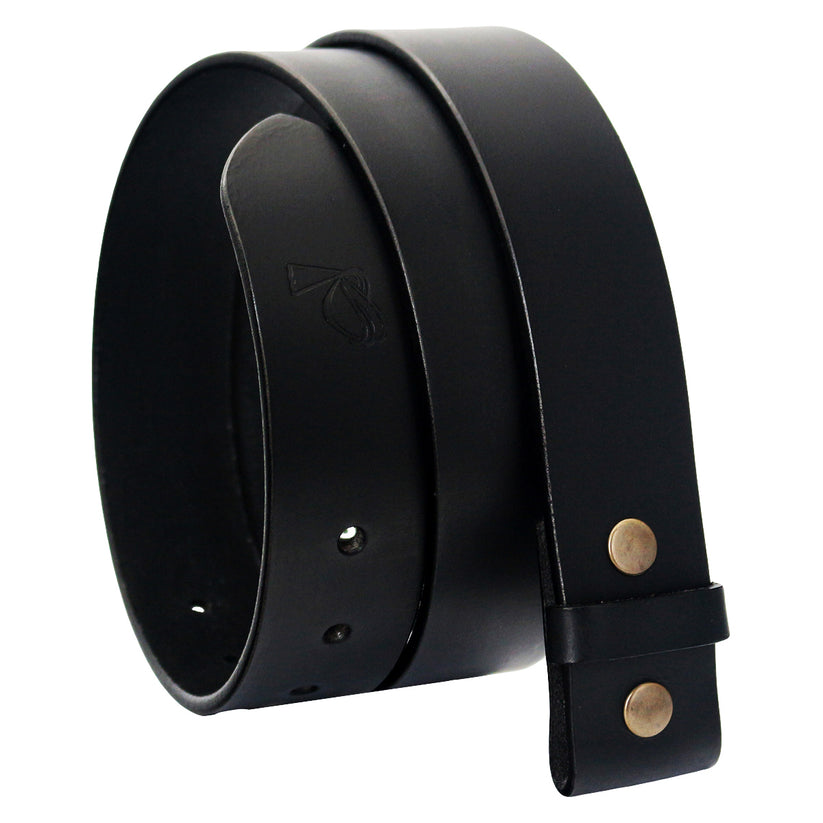 QHA 38mm Unisex Full Grain Leather Belt Strap Q77 - QHA UK