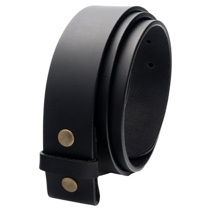 QHA 38mm Unisex Full Grain Leather Belt Strap Q77 - QHA UK