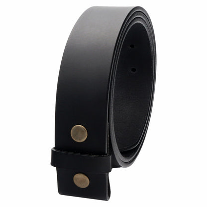 QHA 38mm Unisex Full Grain Leather Belt Strap Q77 - QHA UK
