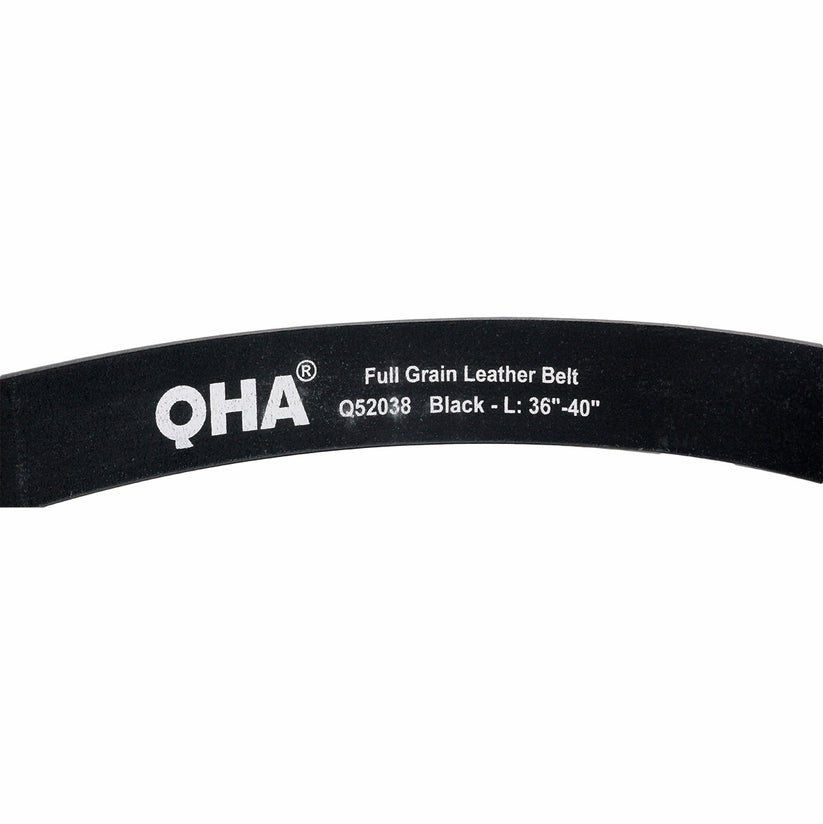 QHA 38mm Unisex Full Grain Leather Belt Strap Q77 - QHA UK