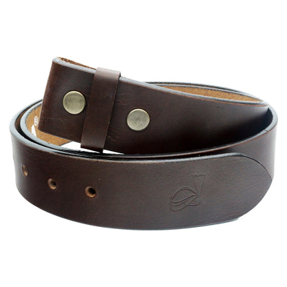 QHA 38mm Unisex Full Grain Leather Belt Strap Q77 - QHA UK