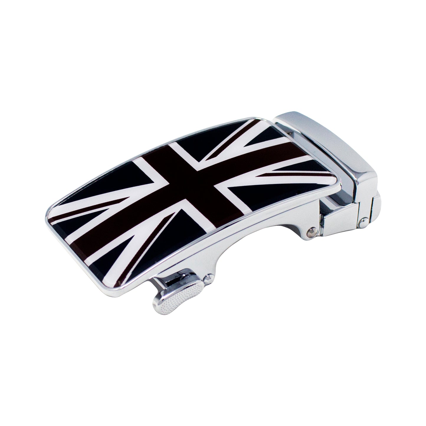 QHA Mens Union Jack Automatic Sliding Belt Buckle A05 - QHA UK
