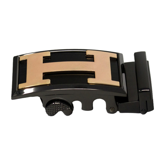 QHA Mens Automatic Sliding Belt Buckle Replacement A113 - QHA UK