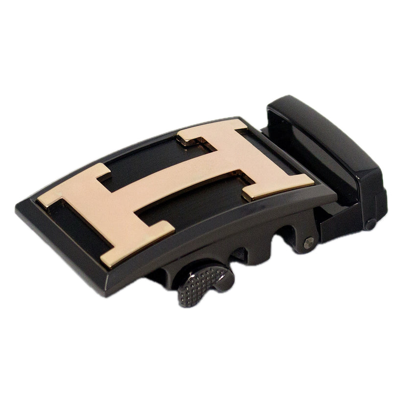 QHA Mens Automatic Sliding Belt Buckle Replacement A113 - QHA UK