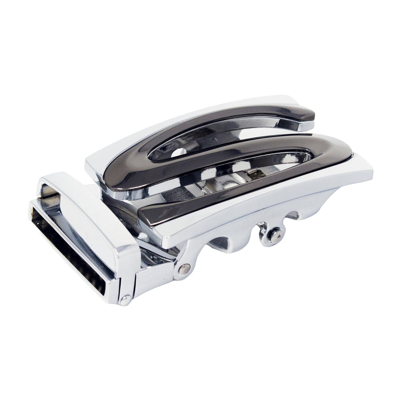 QHA Mens Automatic Sliding Belt Buckle Replacement A115 - QHA UK