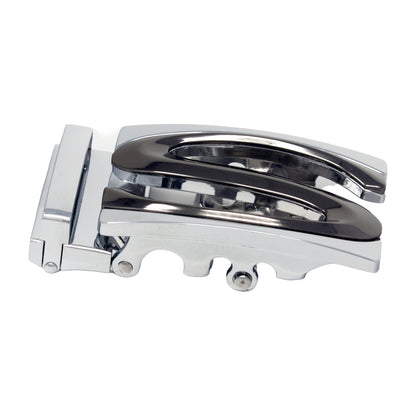 QHA Mens Automatic Sliding Belt Buckle Replacement A115 - QHA UK