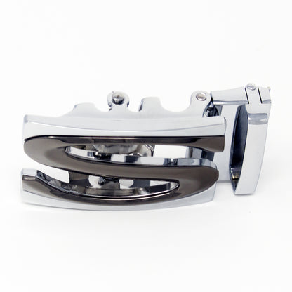 QHA Mens Automatic Sliding Belt Buckle Replacement A115 - QHA UK