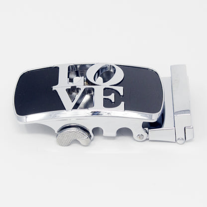 QHA Mens Automatic Sliding Belt Buckle Replacement A116 - QHA UK