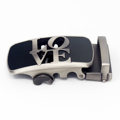 QHA Mens Automatic Sliding Belt Buckle Replacement A117 - QHA UK