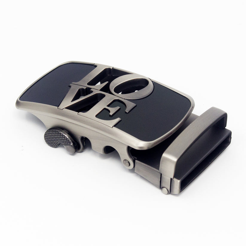 QHA Mens Automatic Sliding Belt Buckle Replacement A117 - QHA UK