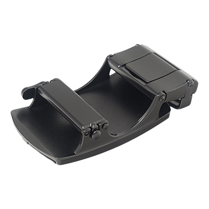 Mens Automatic Sliding Belt Buckle Replacement for Ratchet Leather Bel - Buckle Detail - QHA UK