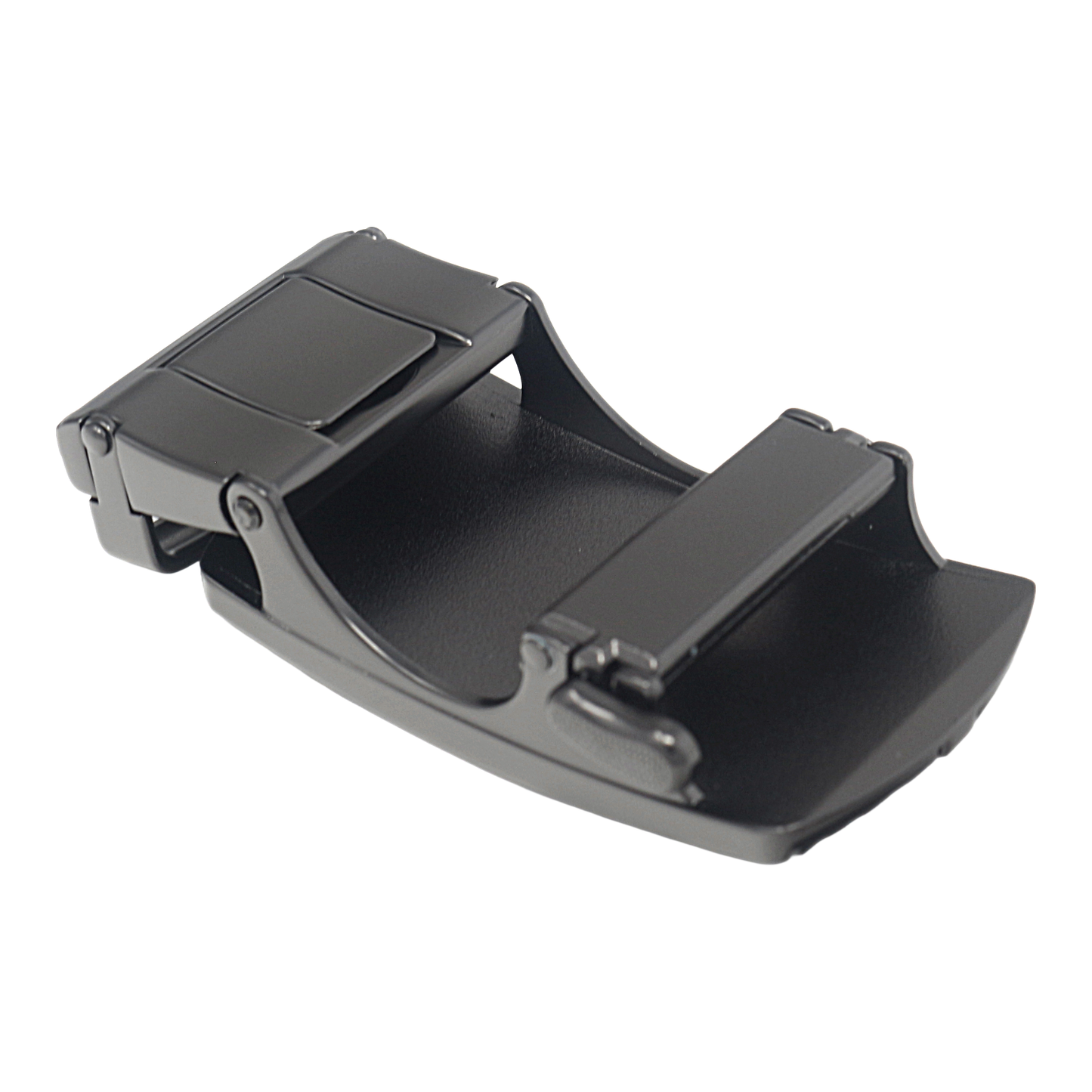 Mens Automatic Sliding Belt Buckle Replacement for Ratchet Leather Bel - Buckle Detail - QHA UK