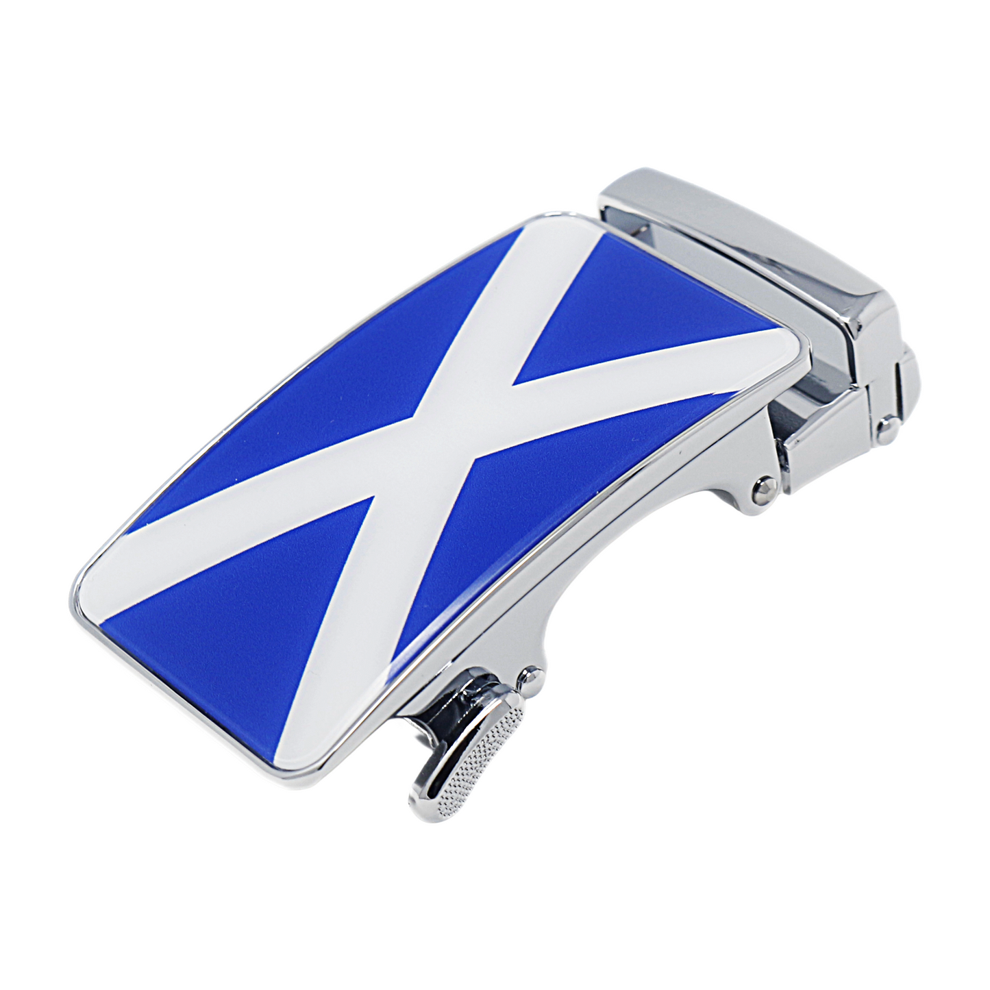 QHA Mens Automatic Sliding Scottish Flag Belt Buckle A17 - QHA UK