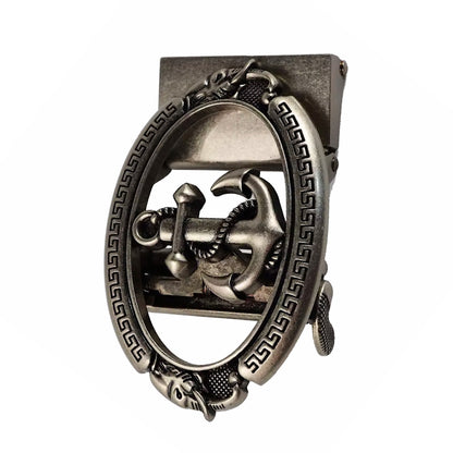 QHA Mens Automatic Sliding Belt Buckle Replacement A33 - QHA UK