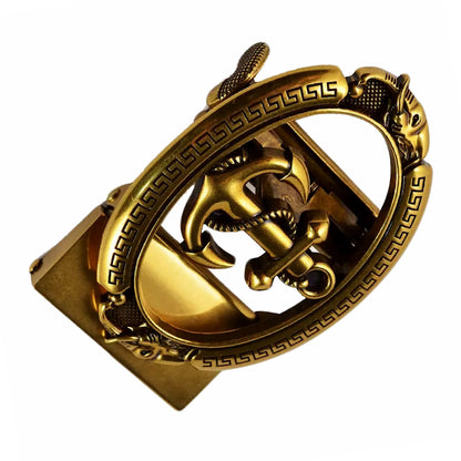 QHA Mens Automatic Sliding Belt Buckle Replacement A34 - QHA UK
