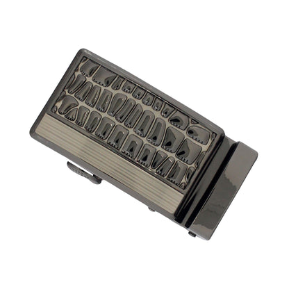 QHA Mens Automatic Sliding Belt Buckle Replacement A52 - QHA UK