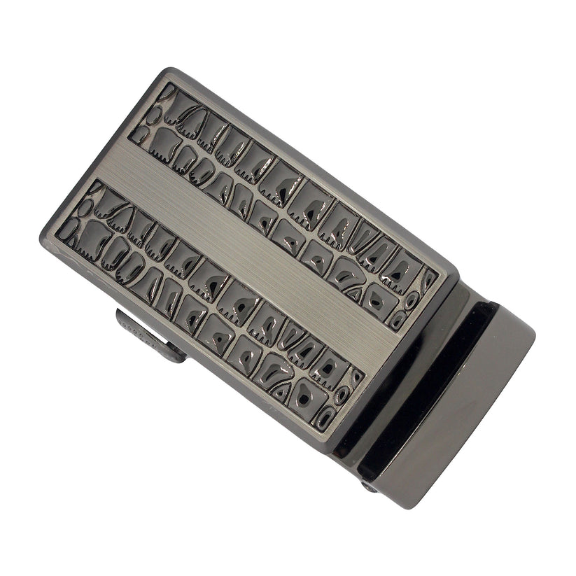 QHA Mens Automatic Sliding Belt Buckle Replacement A54 - QHA UK