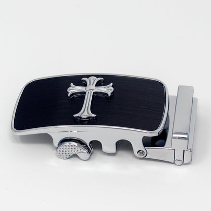 QHA Mens Automatic Sliding Belt Buckle Replacement A72 - QHA UK