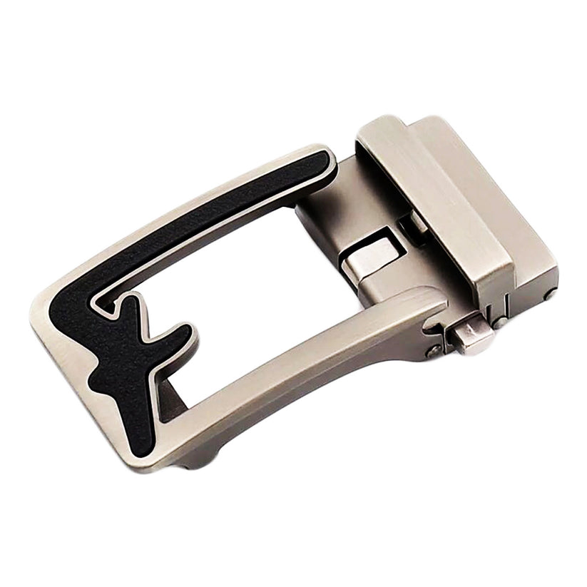 QHA Mens Automatic Sliding Belt Buckle Replacement A81 - QHA UK