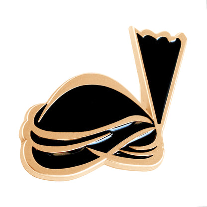QHA Unisex Gold & Black Turban Design Belt Buckle, Fits 38mm - QHA UK