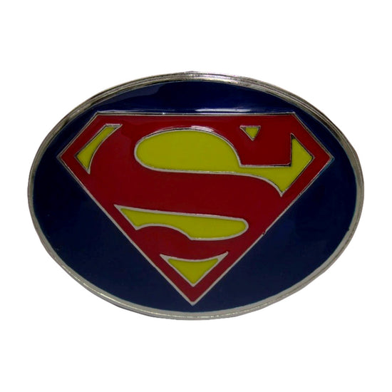 QHA Mens Superman S-Shield Belt Buckle for 38mm Snap-On Belts C03 - QHA UK