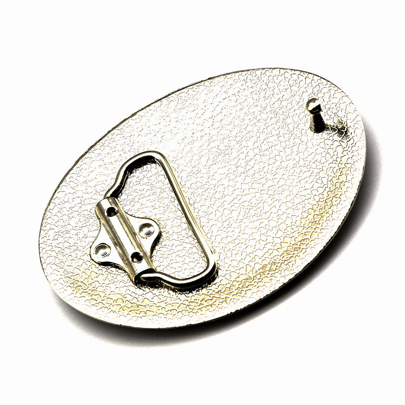 QHA Mens Superman S-Shield Belt Buckle for 38mm Snap-On Belts C03 - Buckle Detail - QHA UK