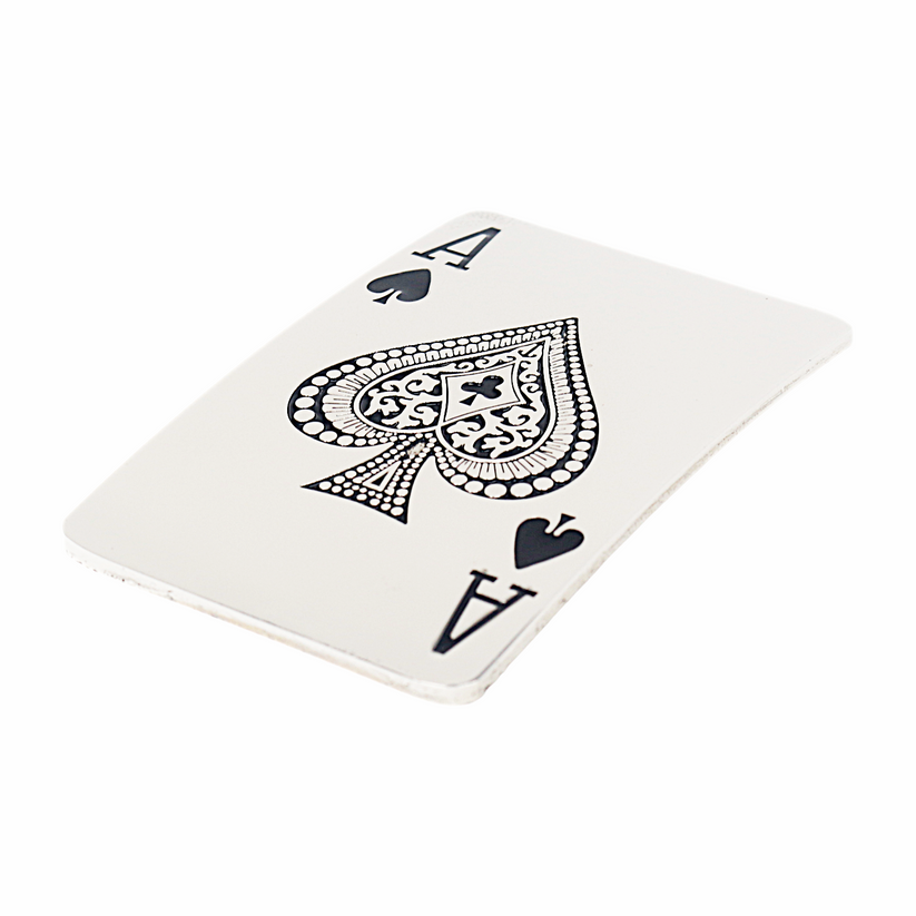 QHA Mens Ace of Spades Belt Buckle, Playing Card, Poker Biker - Buckle Detail - QHA UK