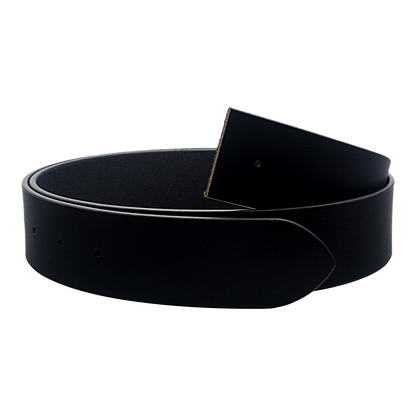 QHA Men's Genuine Leather Belt Strap | No Buckle | 38mm | 32–60" - QHA UK