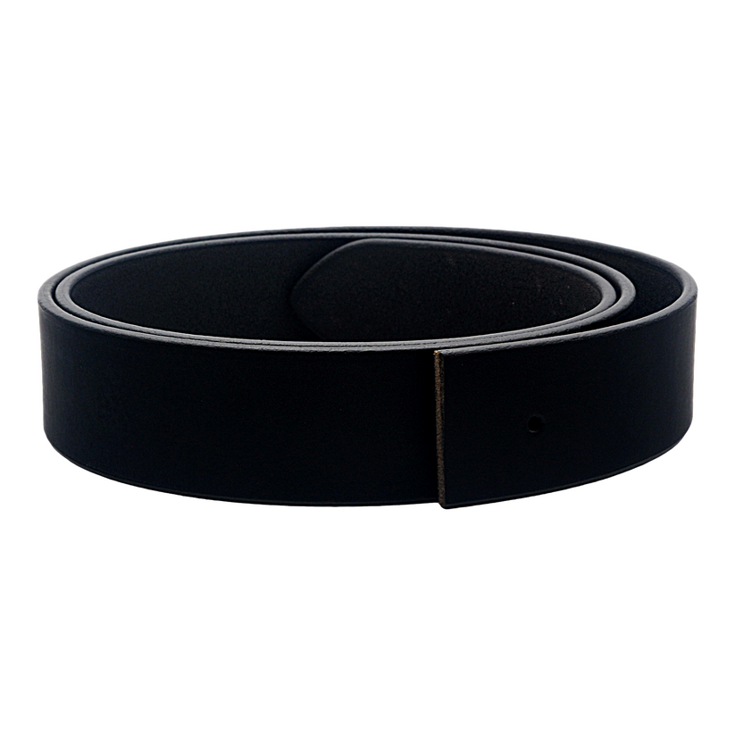 QHA Men's Genuine Leather Belt Strap | No Buckle | 38mm | 32–60" - QHA UK