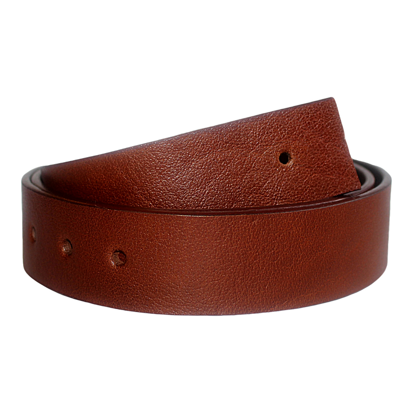 QHA Men's Genuine Leather Belt Strap | No Buckle | 38mm | 32–60" - QHA UK