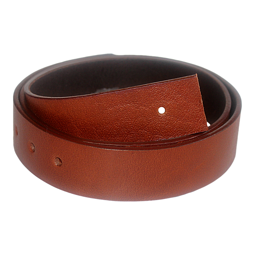 QHA Men's Genuine Leather Belt Strap | No Buckle | 38mm | 32–60" - QHA UK