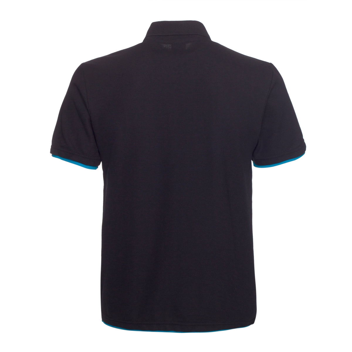 QHA Men's Unisex Piqué Polo Shirt | Cotton Blend | Contrast Collar | 11 Colours | S–2XL - Collar Detail - QHA UK