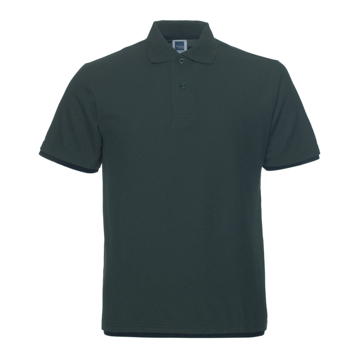 QHA Men's Unisex Piqué Polo Shirt | Cotton Blend | Contrast Collar | 11 Colours | S–2XL - Collar Detail - QHA UK