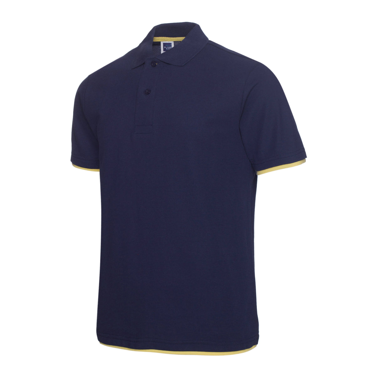 QHA Men's Unisex Piqué Polo Shirt | Cotton Blend | Contrast Collar | 11 Colours | S–2XL - Collar Detail - QHA UK