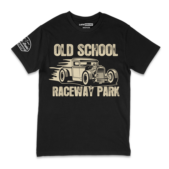 Late Brake Race Park T-Shirt Cotton Car Enthusiast Tee 180gsm | Late - QHA UK