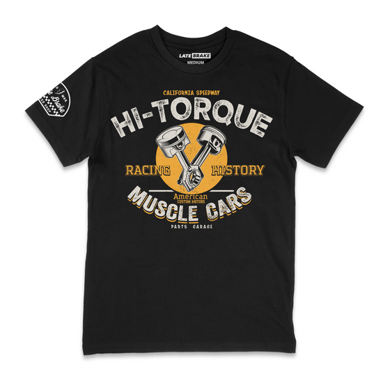 Late Brake Racing History T-Shirt Cotton Car Enthusiast Tee 180gsm | - QHA UK