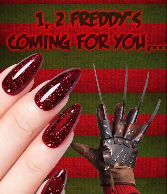 Radioactive Unicorn Nail Polish 1, 2 Freddy's Coming for You 10ml - QHA UK